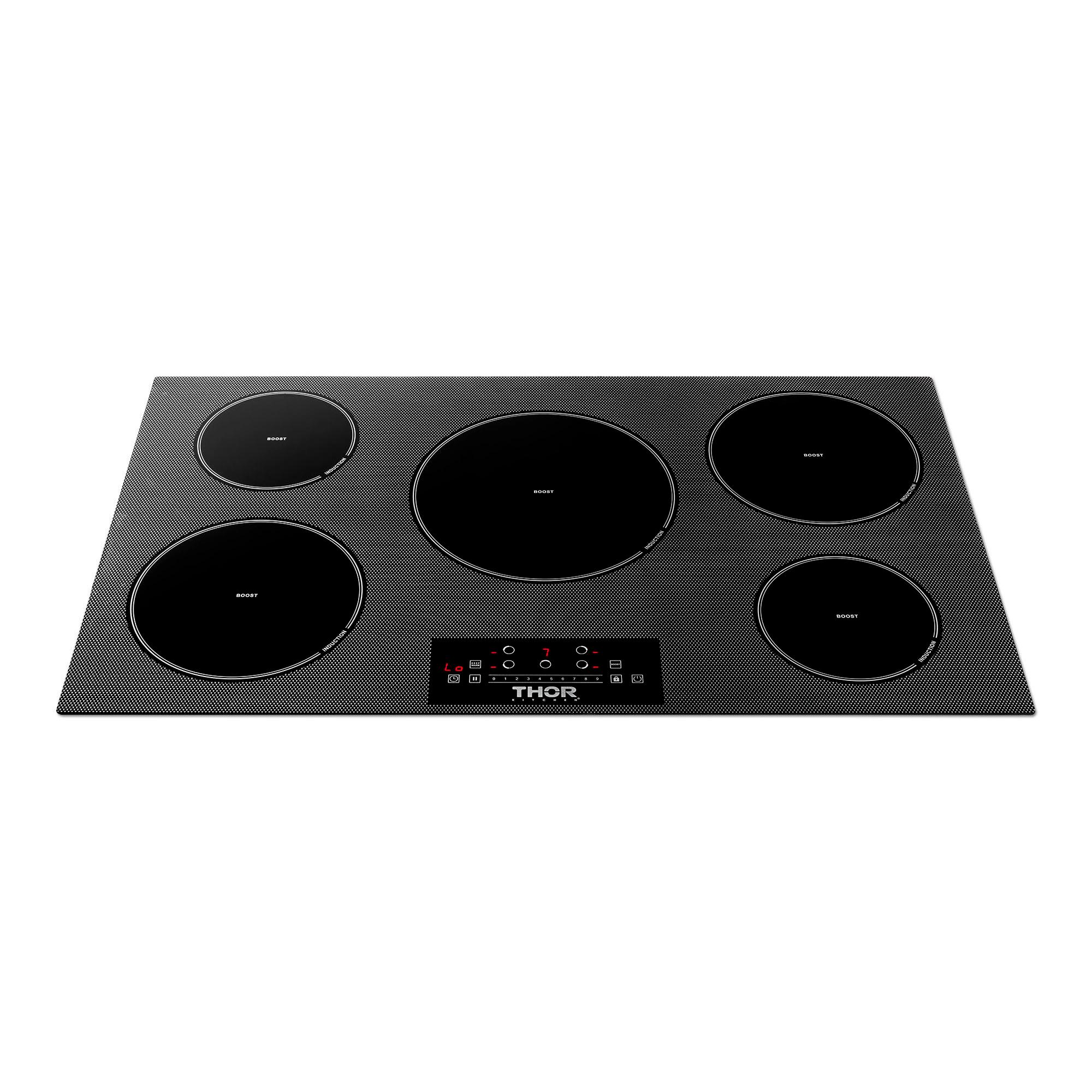 Thor Kitchen 36 Inch Built-in Induction Cooktop With 5 Elements