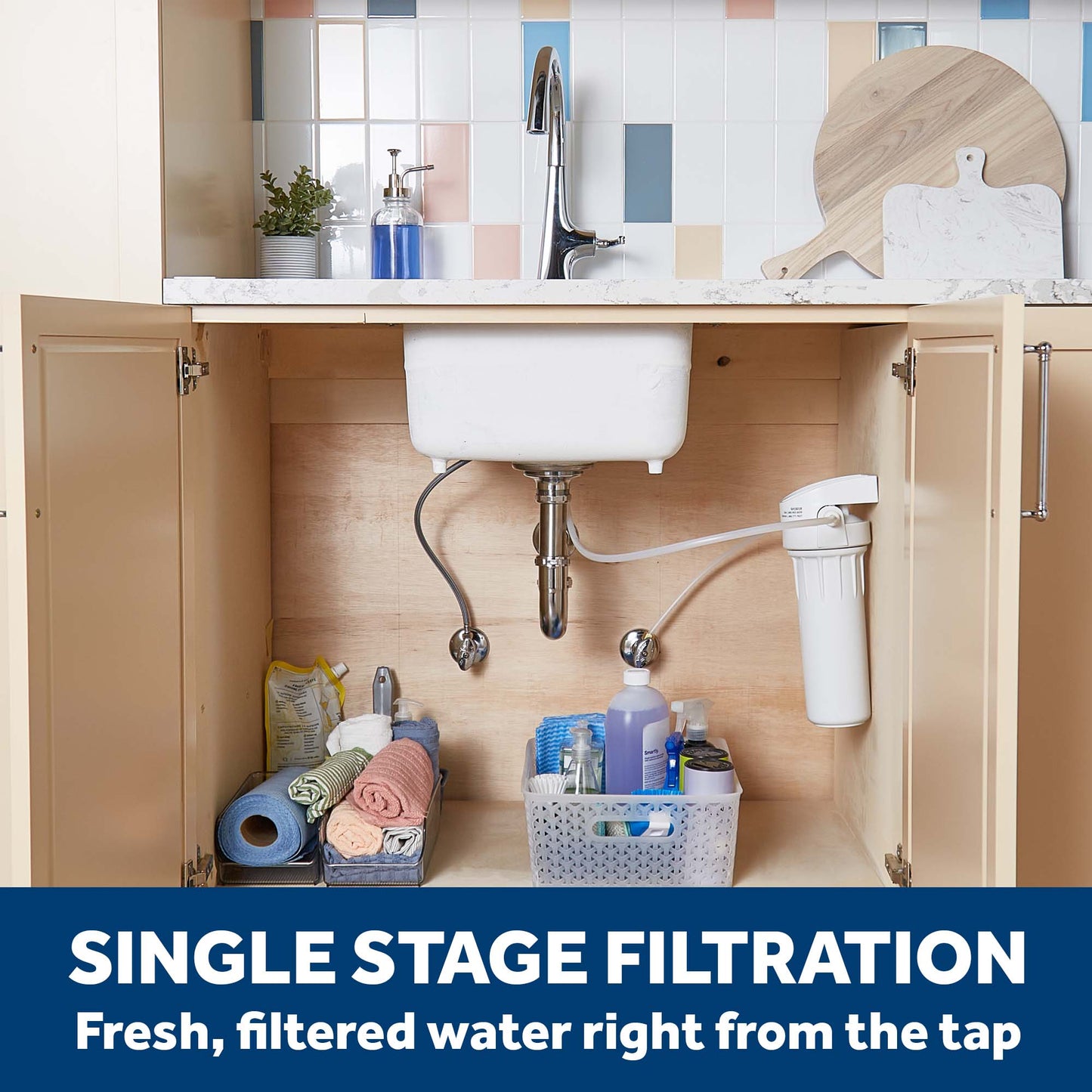 GX1S01R GE SINGLE STAGE WATER FILTRATION SYSTEM