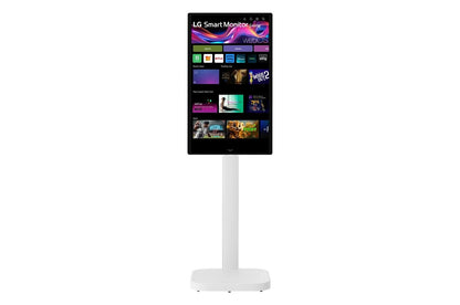 Lg 32U889SAW 32 Inch 4K UHD IPS Touchscreen Smart Monitor Swing with Rolling Stand