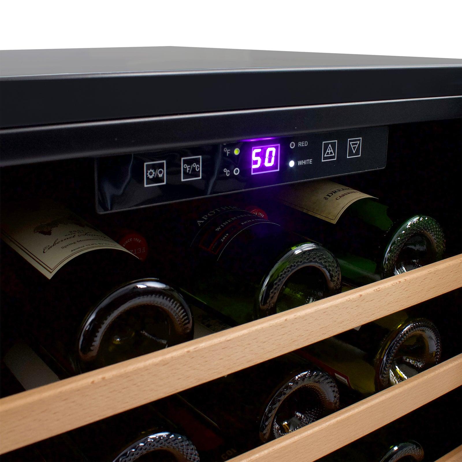 WCB52T3S Avanti 51 Bottle Wine Cooler - Stainless Steel / 5.2 cu. ft.