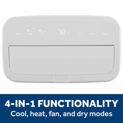 APLH10WWF GE® 10,000 BTU Class Smart Heat/Cool Portable Air Conditioner for Medium Rooms up to 450 sq ft. (10,300 BTU DOE)