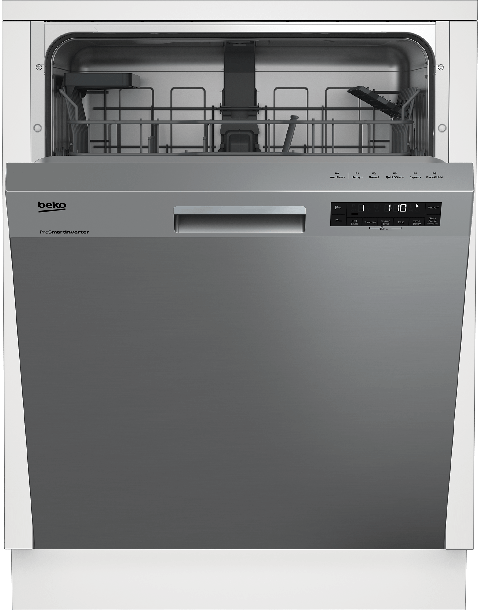 BEKO Tall Tub Dishwasher with 14 place settings 48 DUT25401XHW