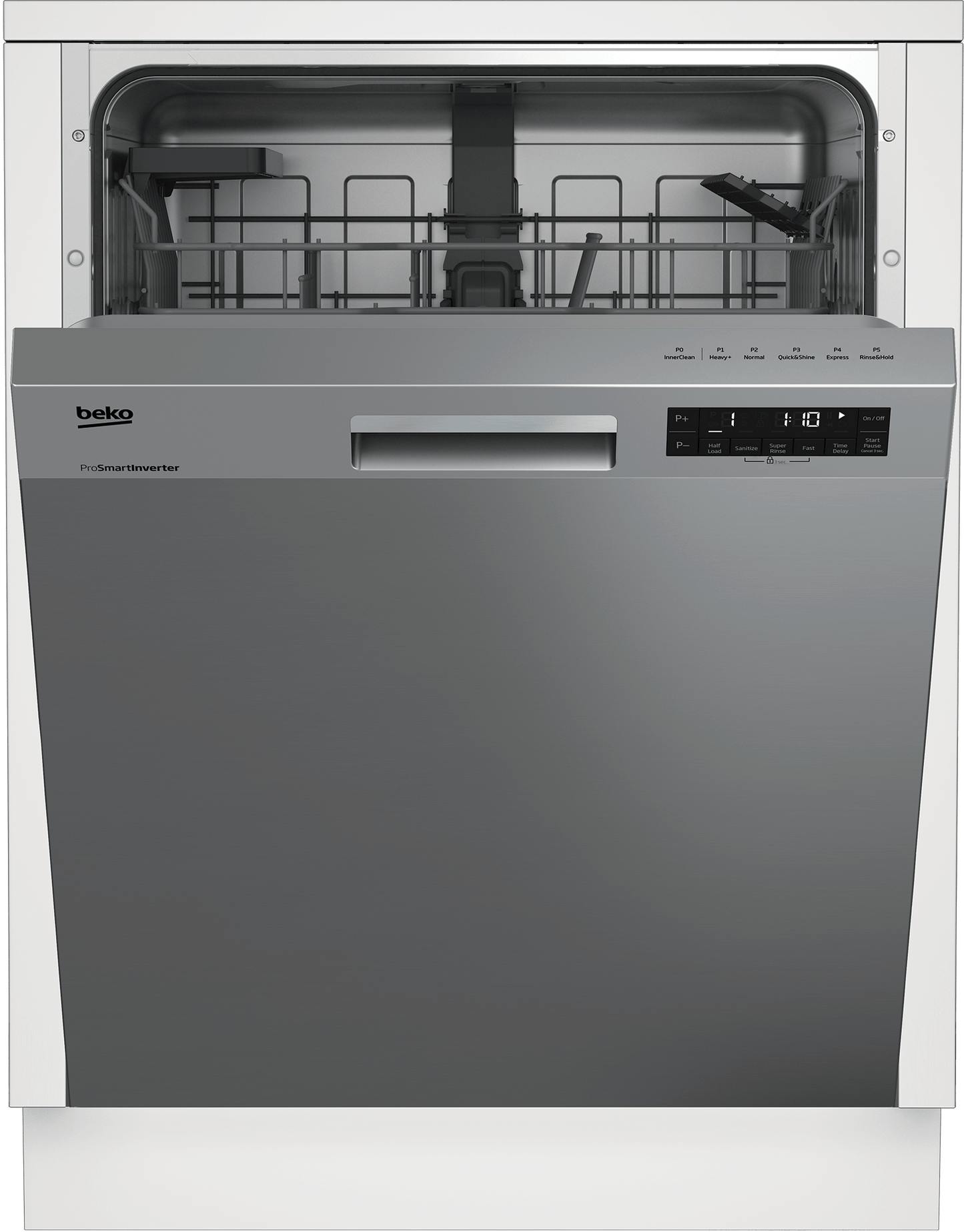 Beko DUT25401XHW Tall Tub Dishwasher with (14 place settings, 48)