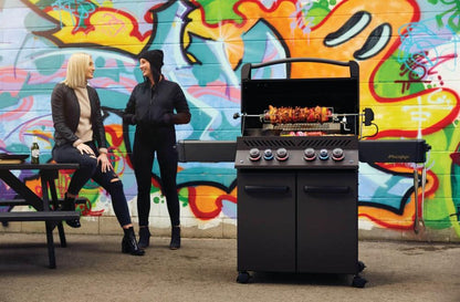 Napoleon Bbq P500RSIBNK3PHM Legacy Phantom Prestige 500 RSIB with Infrared Side and Rear Burner , Natural Gas, Satin Black