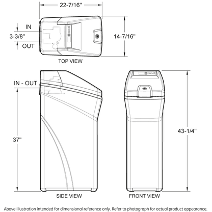 GXSF30V GE® 30,000 Grain Water Softener