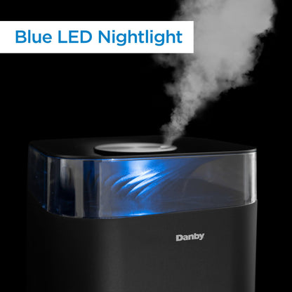 DBHR13211BDD1 Danby 5L Ultrasonic Top Fill Humidifier in Black