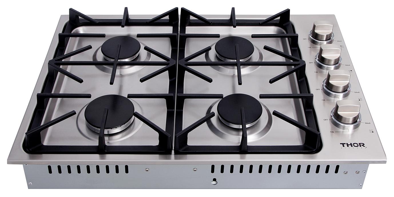 TGC3001 Thor Kitchen 30-inch Professional Drop-in Gas Cooktop - Model Tgc3001