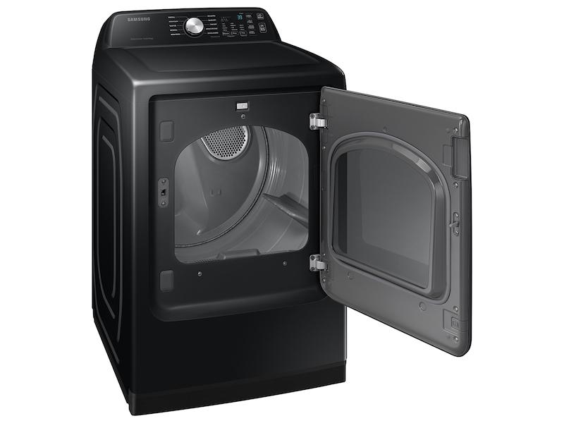 Samsung DVE47CG3500VA3 7.4 cu. ft. Smart Electric Dryer with Sensor Dry in Brushed Black