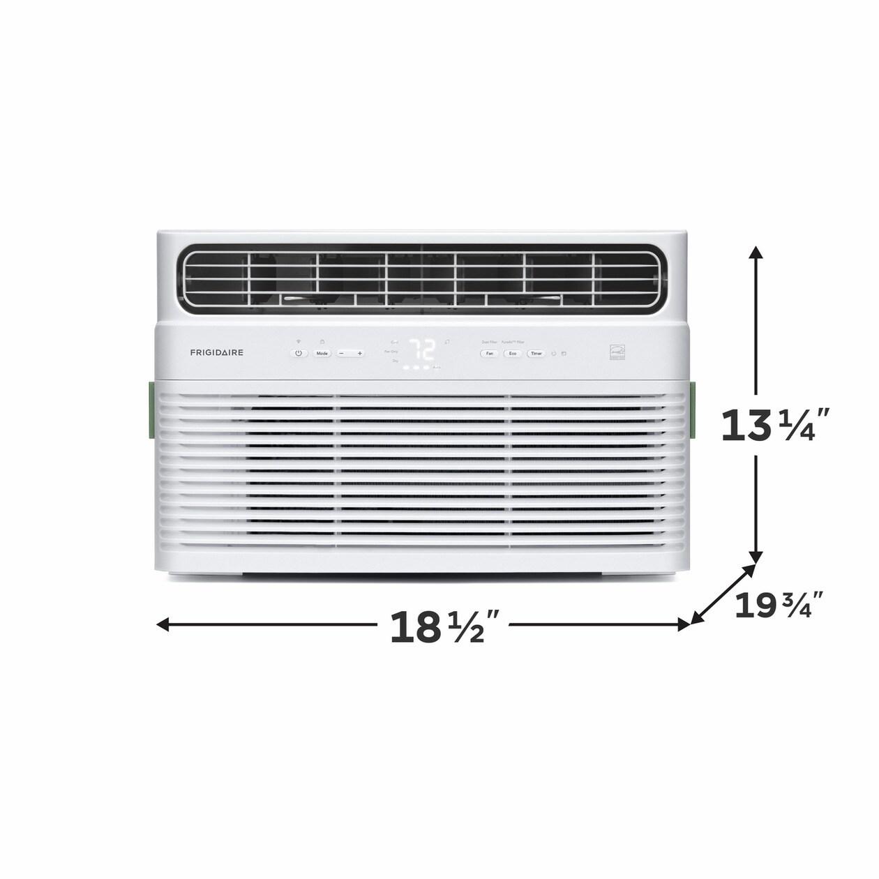 Frigidaire FHWW085WE1 8,000 BTU Inverter Window Room Air Conditioner with Wi-Fi (Energy Star)
