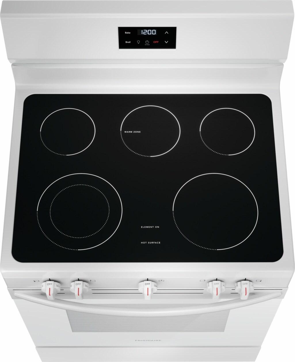 Frigidaire FCRE3052BW 30" Electric Range
