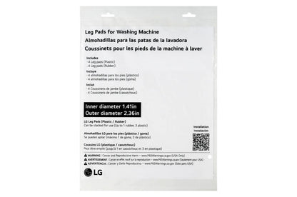 AGF04127477 LG Accessories AGF04127477 Washing Machine Leg Pads Kit
