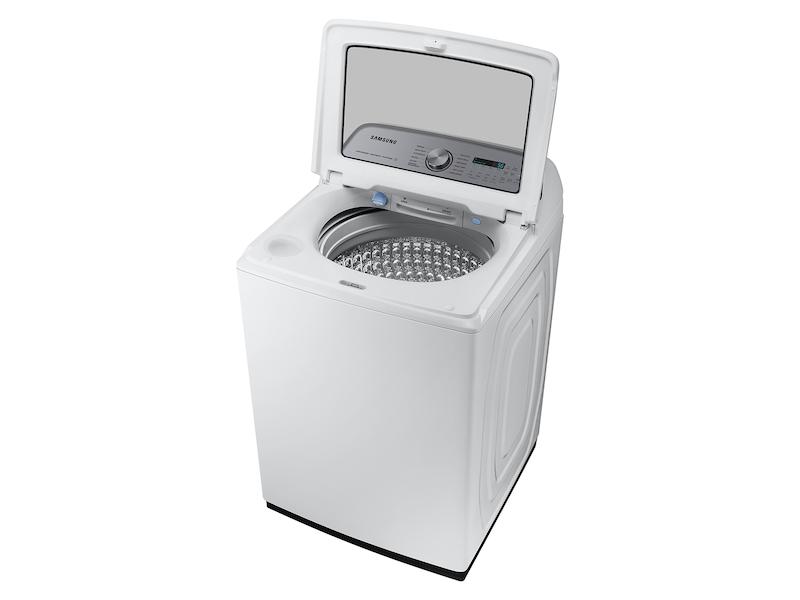 Samsung WA54CG7105AWUS 5.4 cu. ft. Extra-Large Capacity Smart Top Load Washer with ActiveWave™ Agitator and Super Speed Wash in White