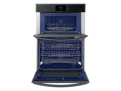 Samsung NQ70CG600DMTAA 30" Microwave Combination Wall Oven with Steam Cook in Matte Black