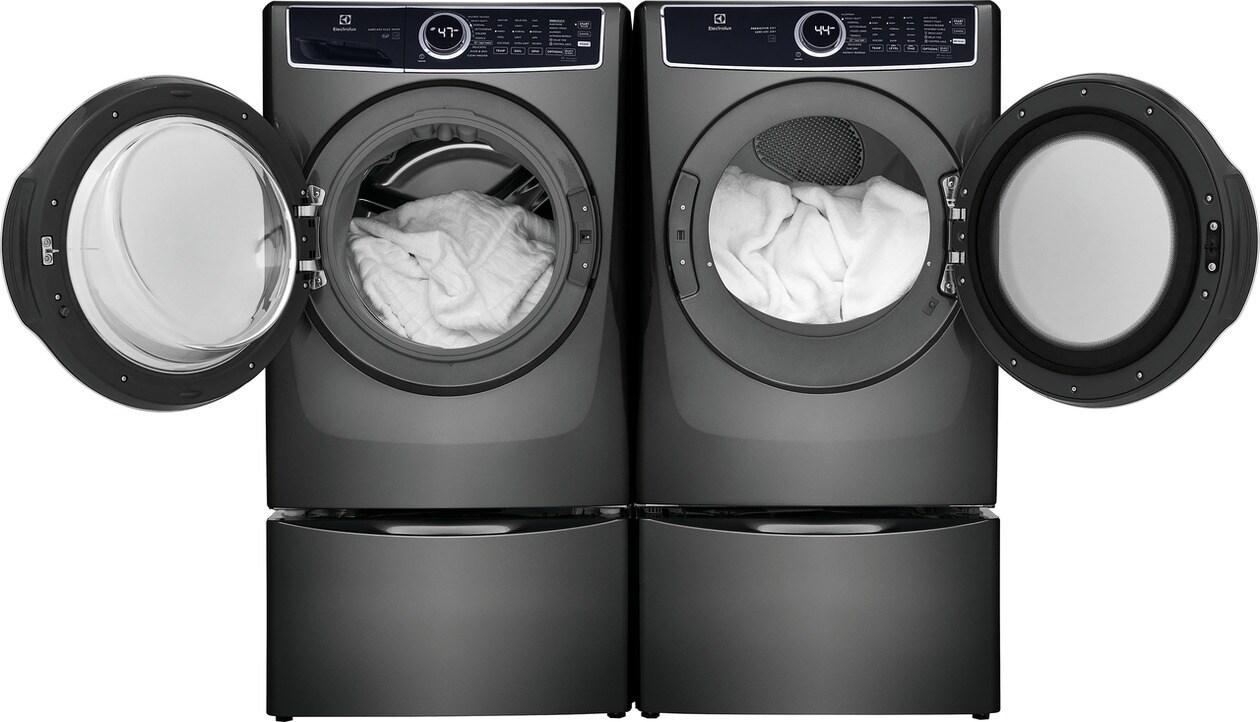 ELFE7537AT Electrolux Front Load Perfect Steam™ Electric Dryer with Predictive Dry™ and Instant Refresh - 8.0 Cu. Ft.