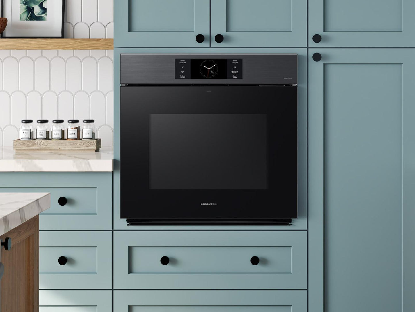 Samsung NV51CG700SMT Bespoke AI Single Wall Oven AI Home 7" LCD Display  AI Pro Cooking™  5.1 cu.ft.