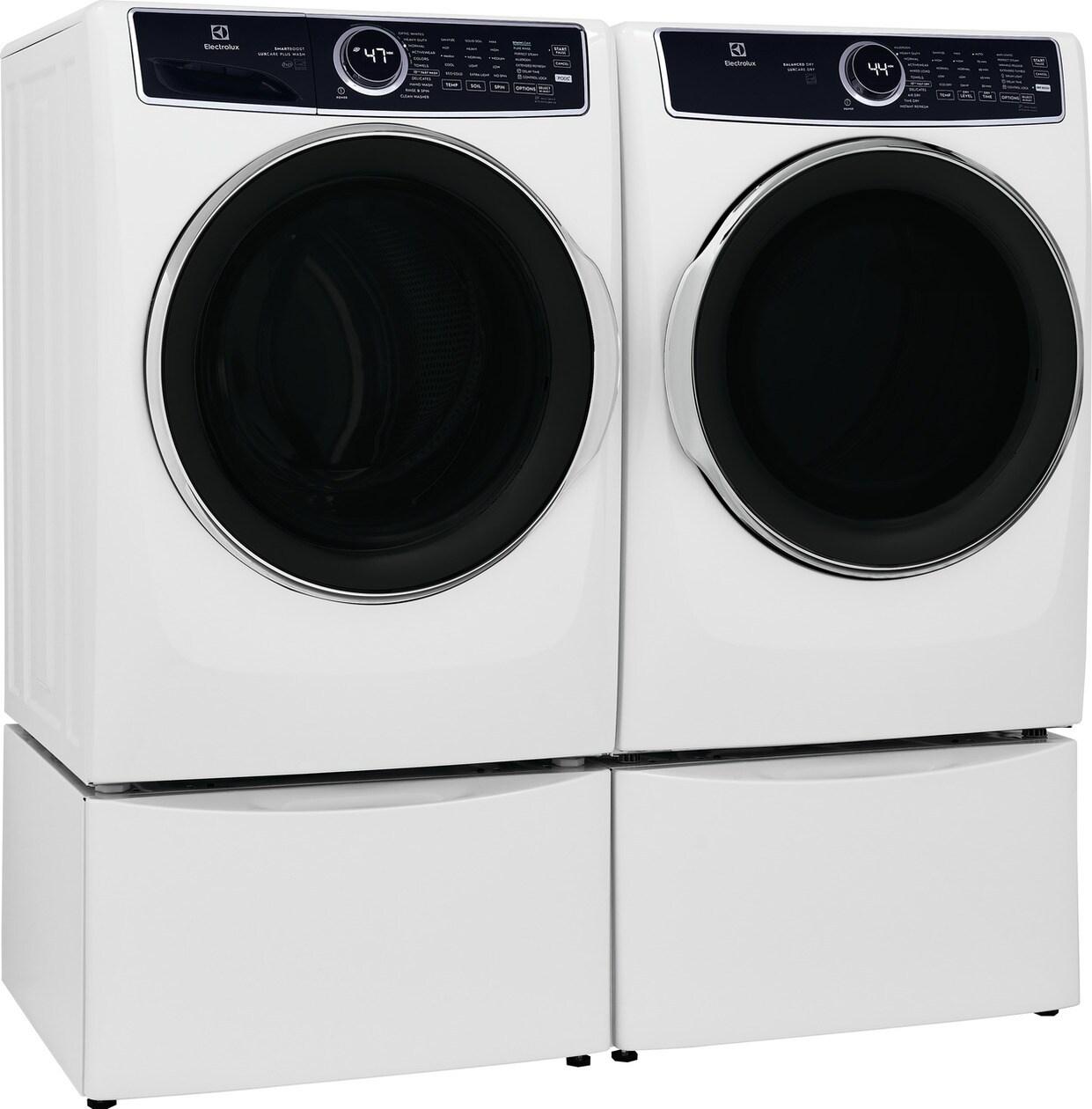 ELFE7637AW Electrolux Front Load Perfect Steam™ Electric Dryer with Balanced Dry™ and Instant Refresh - 8.0 Cu. Ft.