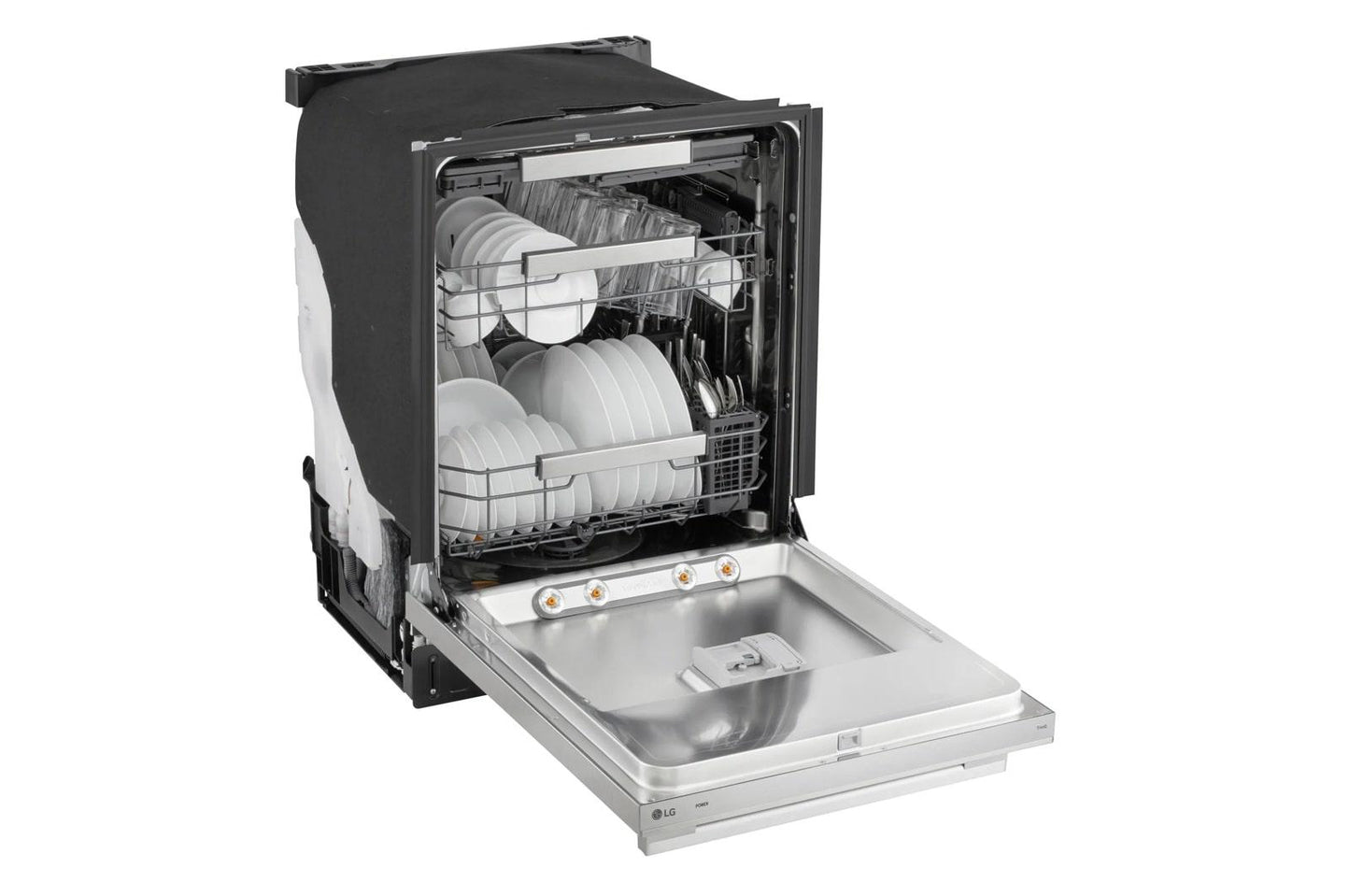 Lg LDNTH862S Smart Hidden Top Control Dishwasher with 1-Hour Wash & Dry, QuadWash® Pro, TrueSteam® and Dynamic Heat Dry™ w/AutoVent Dry™