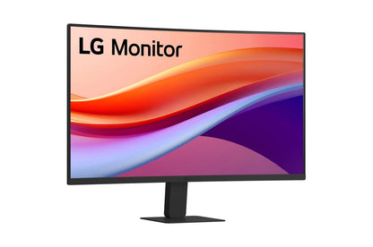 Lg 24U421AB 24 Inch FHD 100Hz HDR10 Curved Monitor with USB Type-C 15W PD