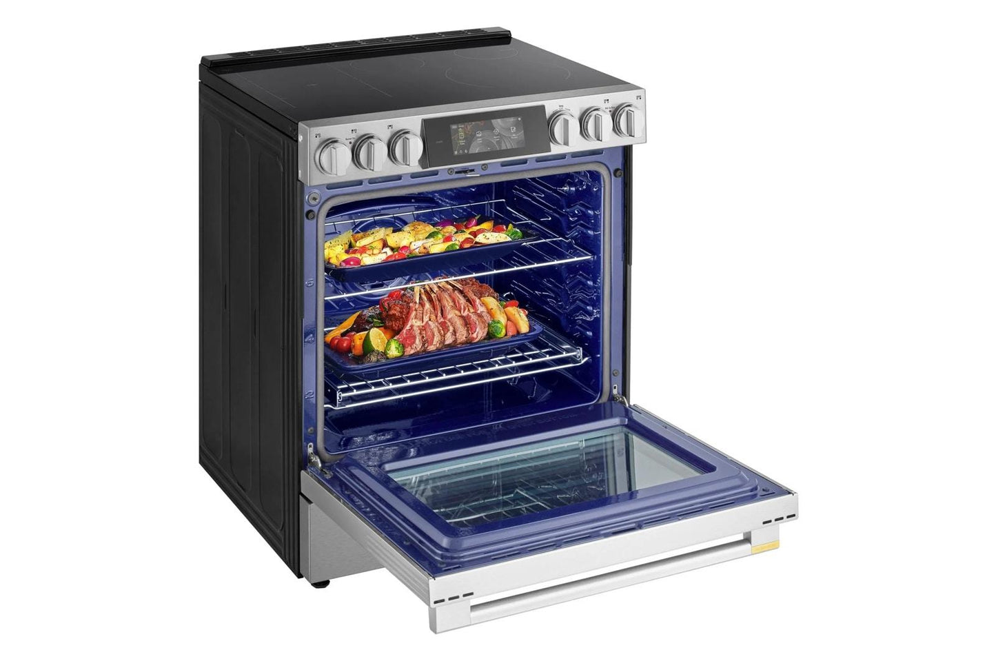 LSIU6339XE LG SIGNATURE 6.3 cu. ft. Smart Induction Slide-In Range with Dynamic ProBake Convection®, Air Fry, Air Sous Vide, Pizza mode and AI Gourmet Camera