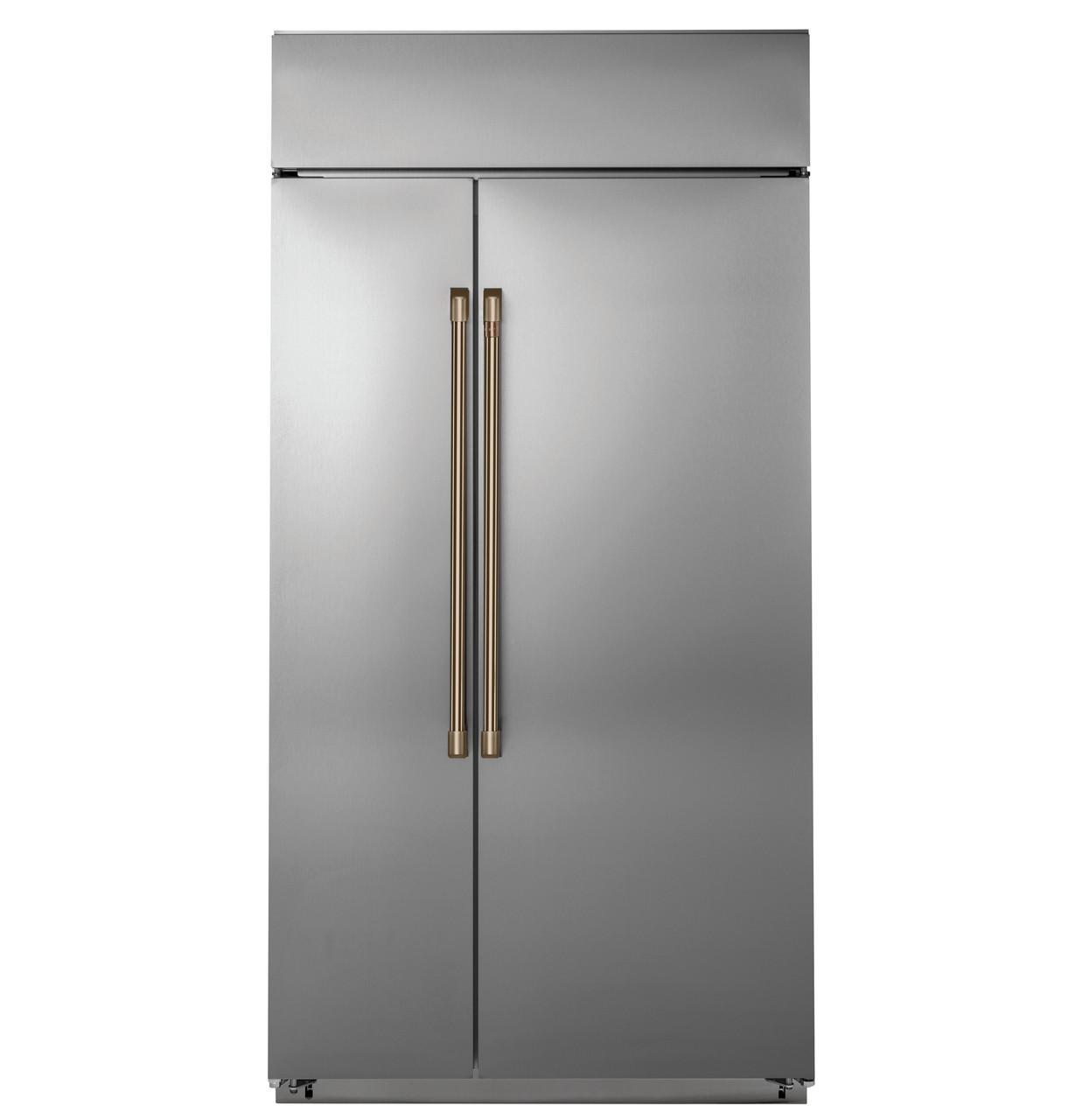 Cafe CXSS2H2PMBZ CAF(EBACK)™ Refrigeration Handle Kit - Brushed Bronze