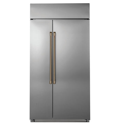 Cafe CXSS2H2PMBZ CAF(EBACK)™ Refrigeration Handle Kit - Brushed Bronze
