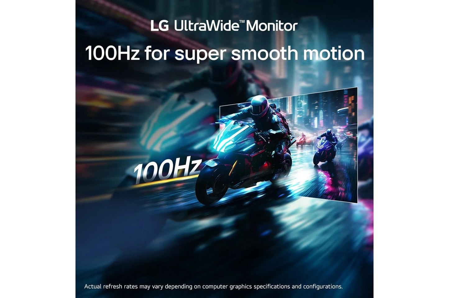 Lg 34U650AB 34 Inch UltraWide™ WQHD IPS 100Hz USB-C PD 96W Computer Monitor with Built-in KVM/Power