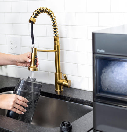 XPIO13SWBB GE Profile™ Opal™ 2.0 Ultra Nugget Ice Maker with Side Tank and Scale Inhibiting Filter