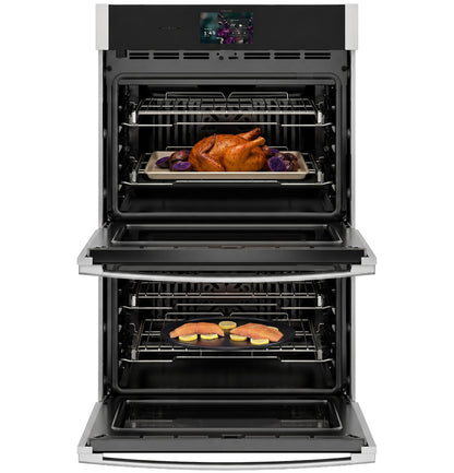 PTD9000SZSS GE Profile™ 30" Smart Built-In Convection Double Wall Oven with In-Oven Camera and No Preheat Air Fry