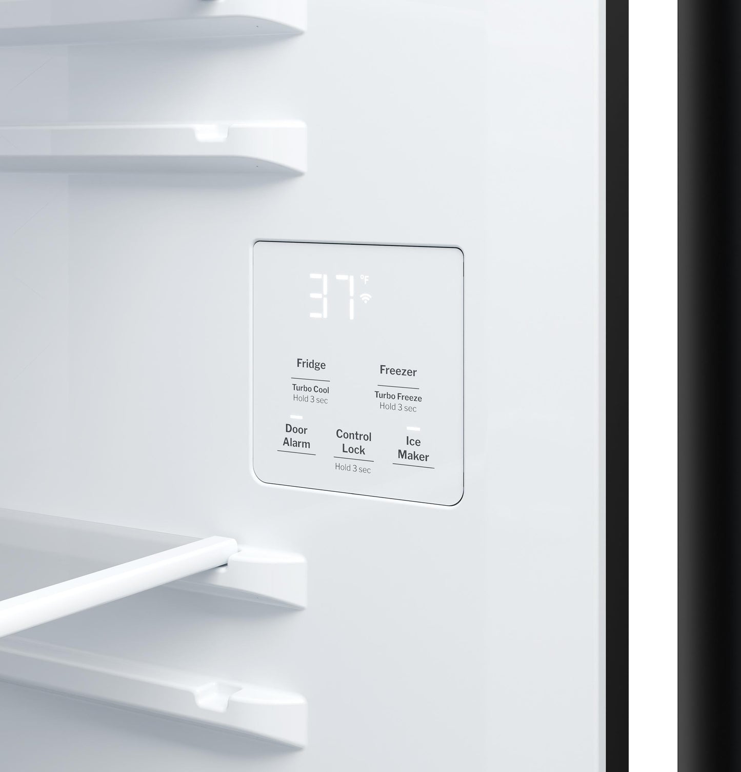GSE28NGYBB GE® ENERGY STAR® 27.9 Cu. Ft. Side-By-Side Refrigerator with Extra Tall Dispenser and In-Door Icemaker