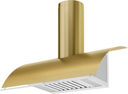 Zephyr COKE42CBGX Okeanito, 42in, Brushed Gold, LED, BODY ONLY