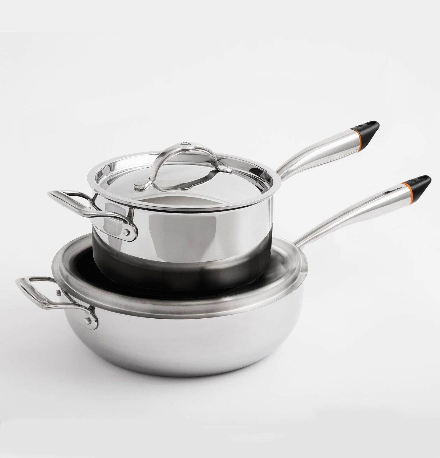 Cafe UXSMTSET1VSS SmartChef 4-Piece Cookware Set by Hestan Cue
