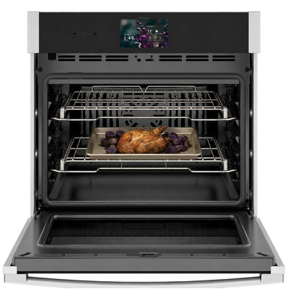 PTS9000SZSS GE Profile™ 30" Smart Built-In Convection Single Wall Oven with In-Oven Camera and No Preheat Air Fry