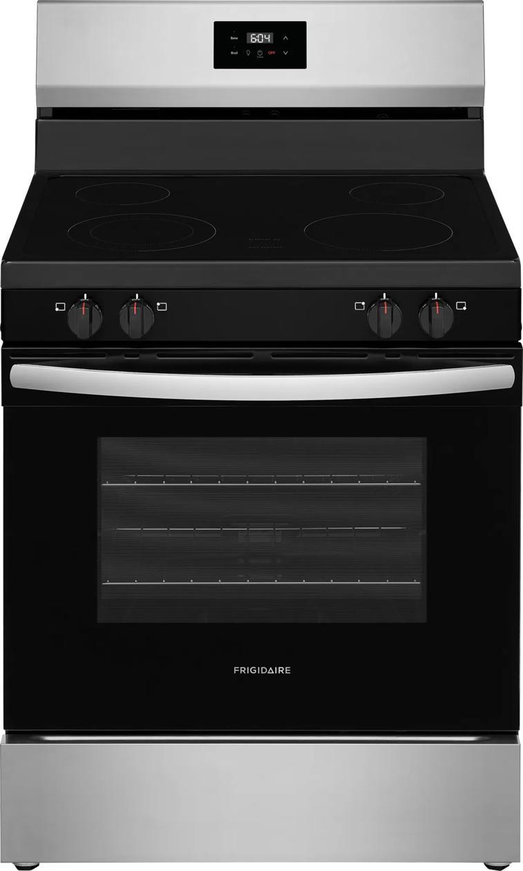 Frigidaire FCRE3050BS 30" Rear Control Electric Range