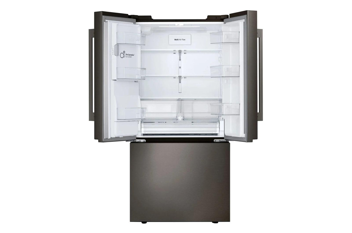 Lg LF25H6330D 25 cu. ft. 3-Door French Door Refrigerator with NEW Hybrid Handle Design and External Ice and Water Dispenser