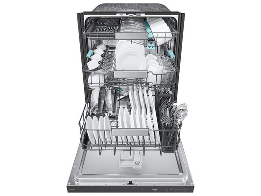 Samsung DW90F89T0USR 38 dBA Bespoke Smart Dishwasher with 3rd Rack Washing System in Fingerprint Resistant Stainless Steel