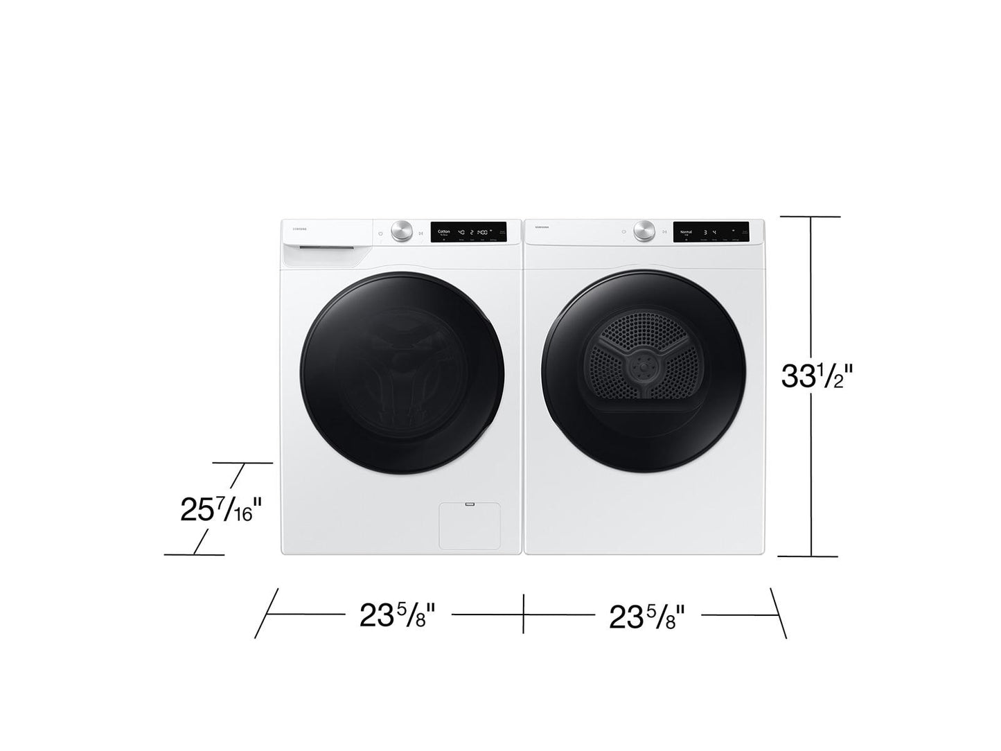 Samsung DV25FG60BVBEA2 Compact Electric Dryer 4.0 cu. ft. Wi-Fi Connectivity Sensor Dry