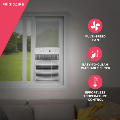 Frigidaire FHSC102WB1 10,000 BTU Slider Casement Window Room Air Conditioner