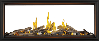 Napoleon Bbq TLV62LN2 Tall Linear Vector 62 See Through with Luminous Logs with Luminous Logs