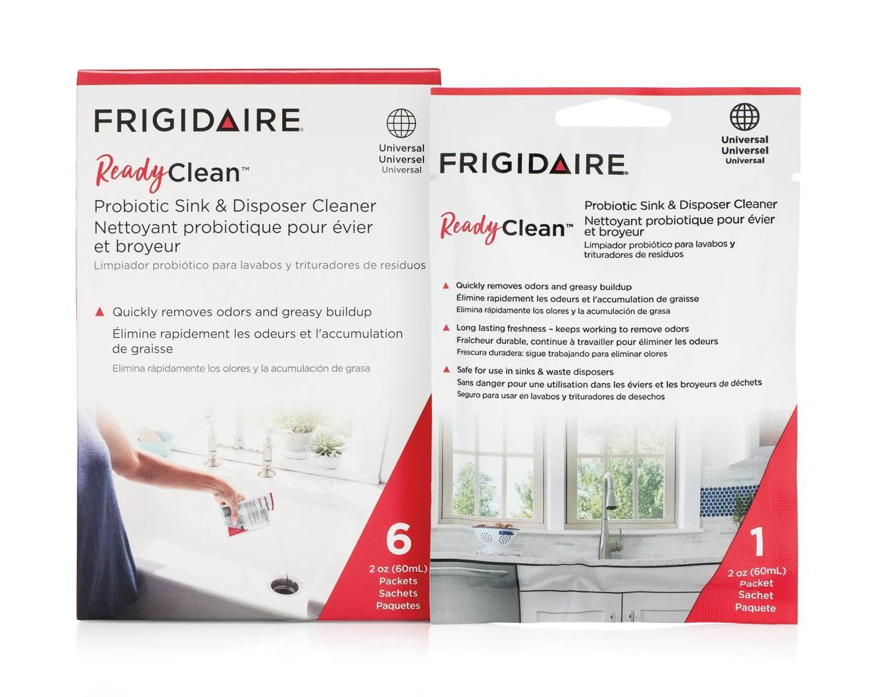 Frigidaire 10FFPROS02 ReadyClean™ Probiotic Sink and Disposer Cleaner 6 pack