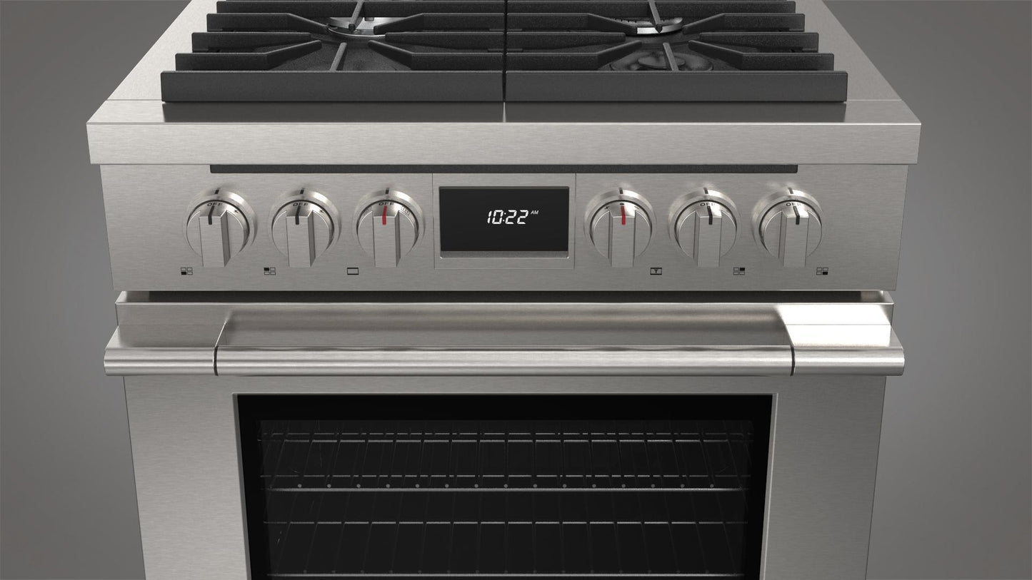 30" DUAL FUEL RANGE