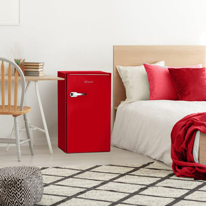 RMRS31X5RIS Avanti 3.0 Cu. Ft. Retro Compact Refrigerator - Red
