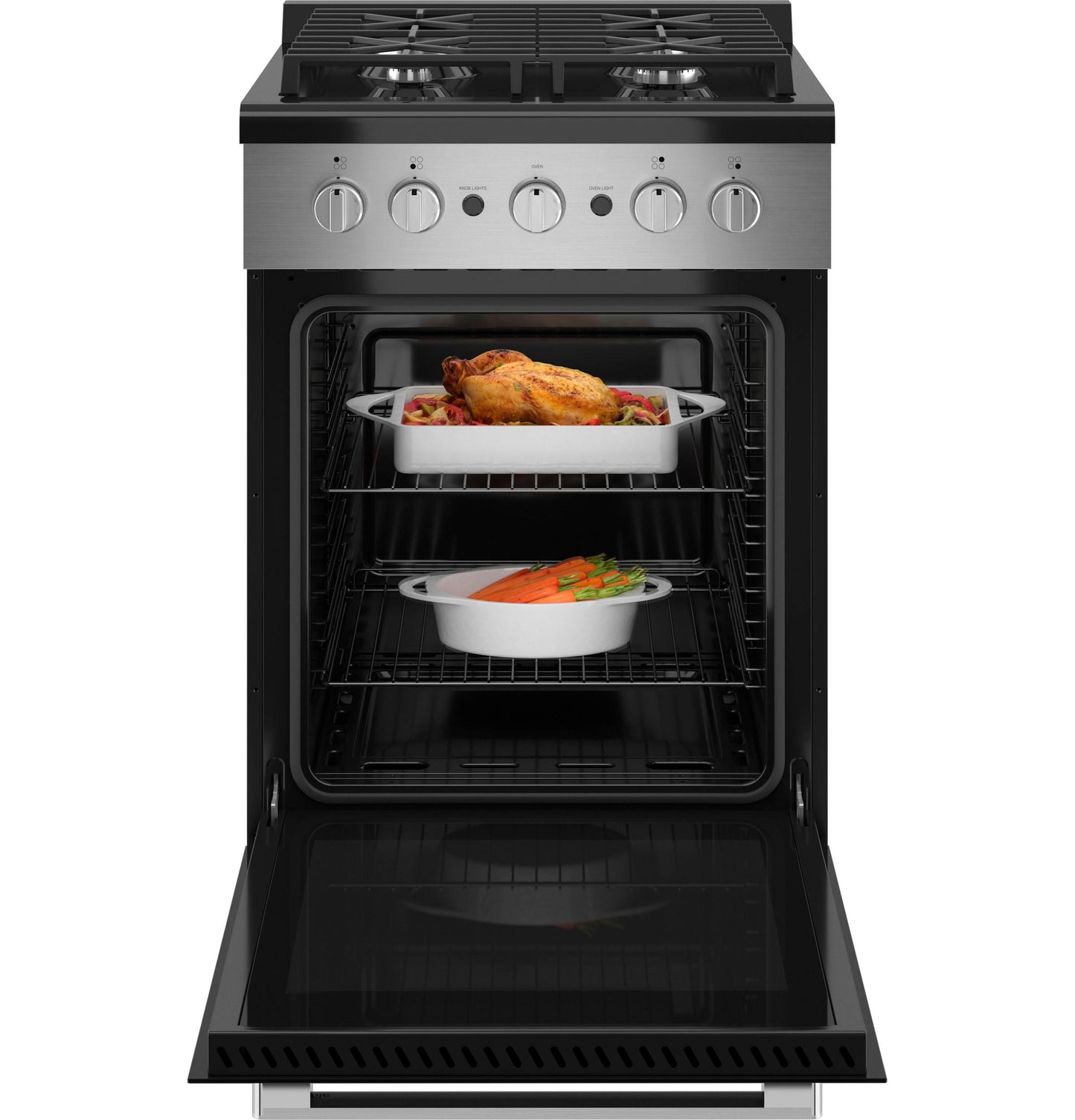 PLS624RTSS GE Profile™ 24" Free-Standing RV Gas Range