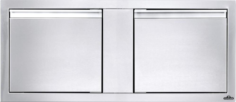 Napoleon Bbq BI42162D 42 x 16 inch Small Double Door, Stainless Steel