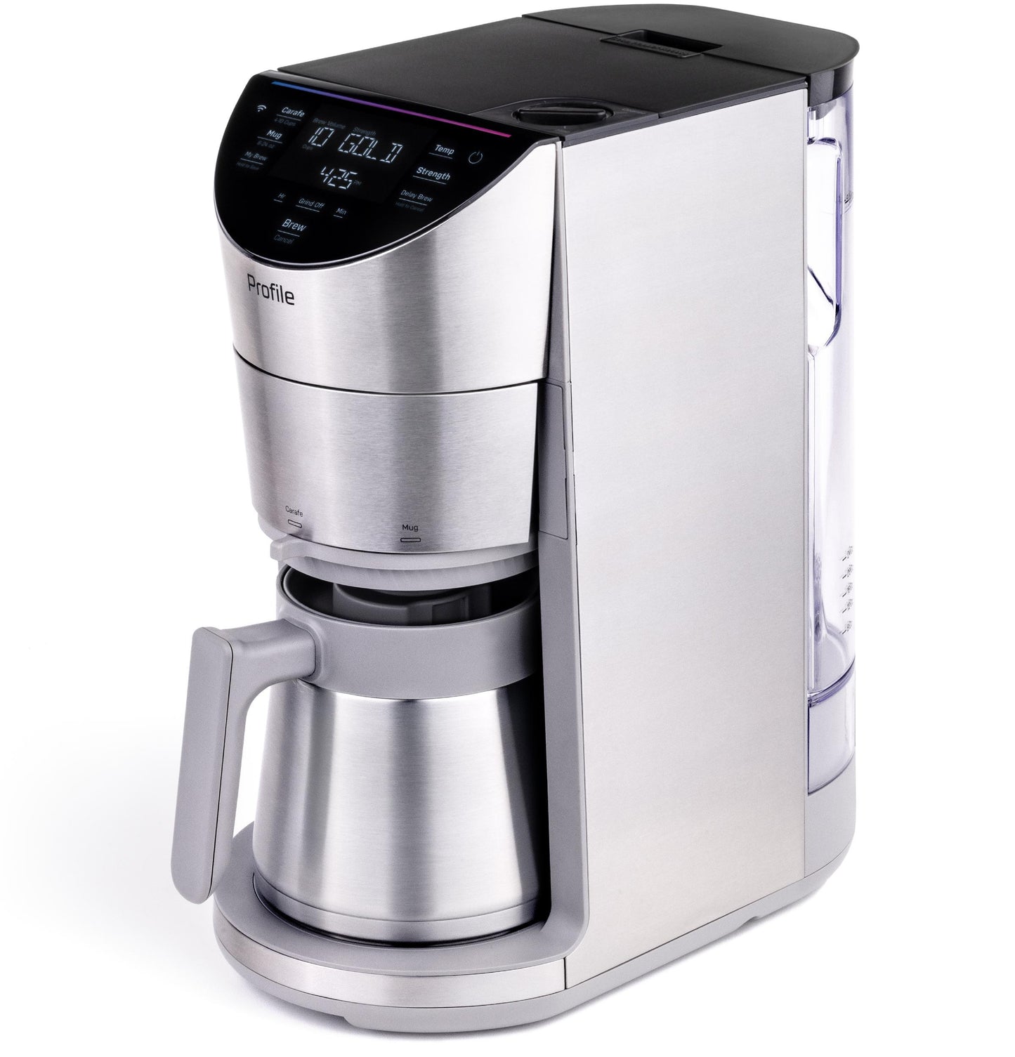 P7CGAAS2YSS GE Profile™ Smart Grind and Brew Coffee Maker with Podless Single Serve