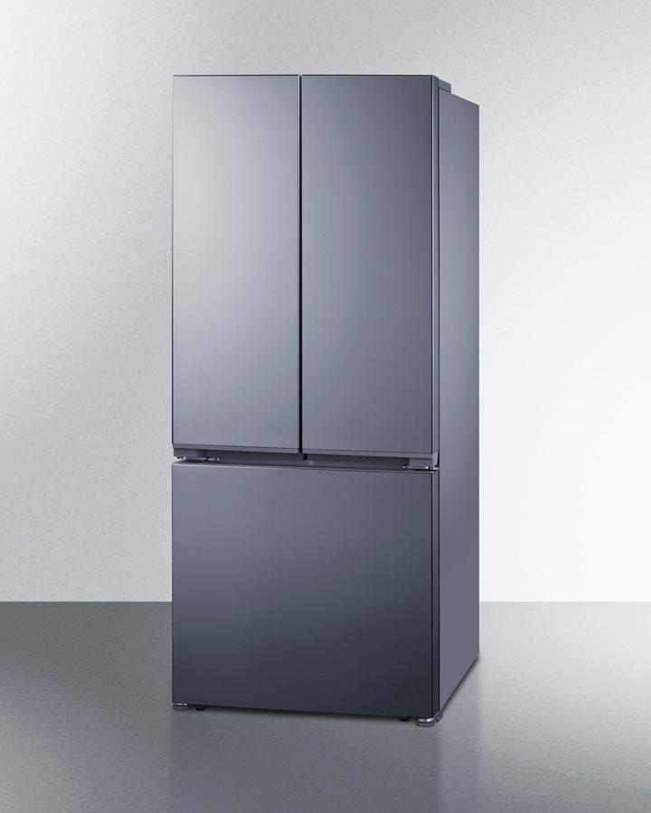 Summit FDRD175SSIM 30" Wide French Door Bottom-mount Refrigerator-freezer