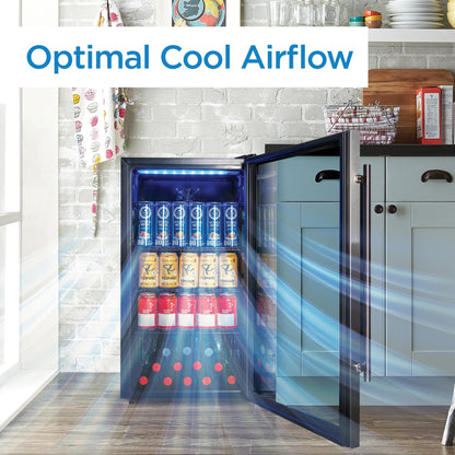 DBC117A2BSSDD6 Danby 3.1 cu. ft. Free-Standing Beverage Center in Stainless Steel