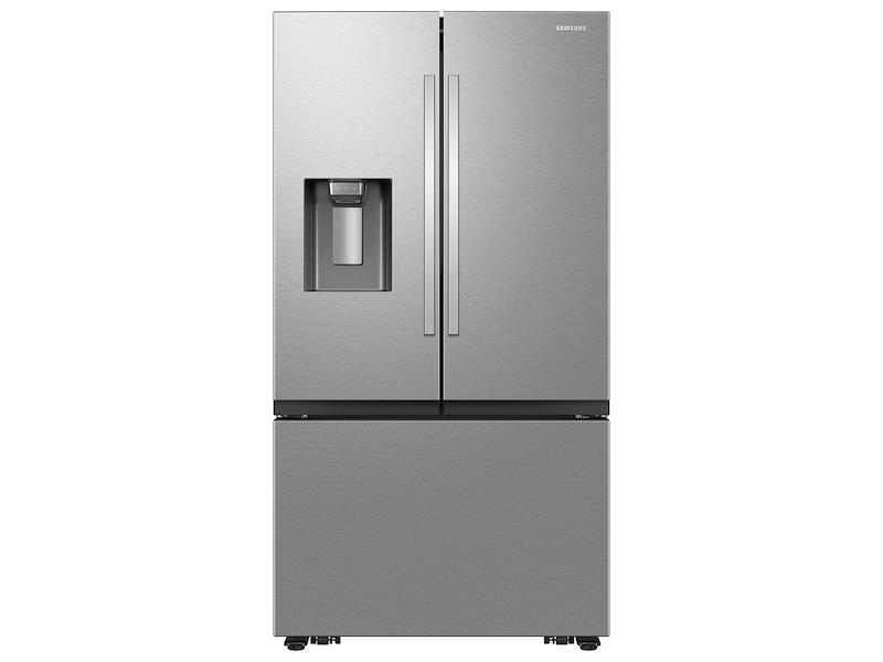 Samsung 26 cu. ft. Mega Capacity Counter Depth 3-Door French Door Refrigerator with Four Types of Ice in Stainless Steel