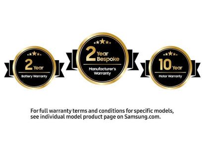 Samsung VS20A9580VW Bespoke Jet™ Cordless Stick Vacuum with All-in-One Clean Station® in Misty White