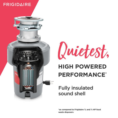 Frigidaire FF75DISPB1 3/4HP Batch Feed Corded Disposer