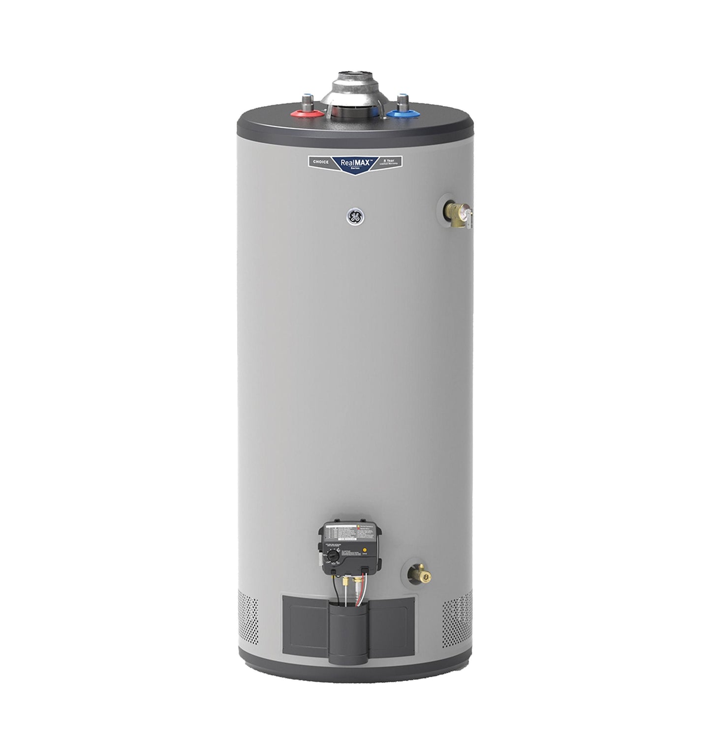 GG30S08BXR GE RealMAX Choice 30-Gallon Short Natural Gas Atmospheric Water Heater